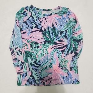 Lilly Pulitzer Fitted Pajama Long Sleeve Top